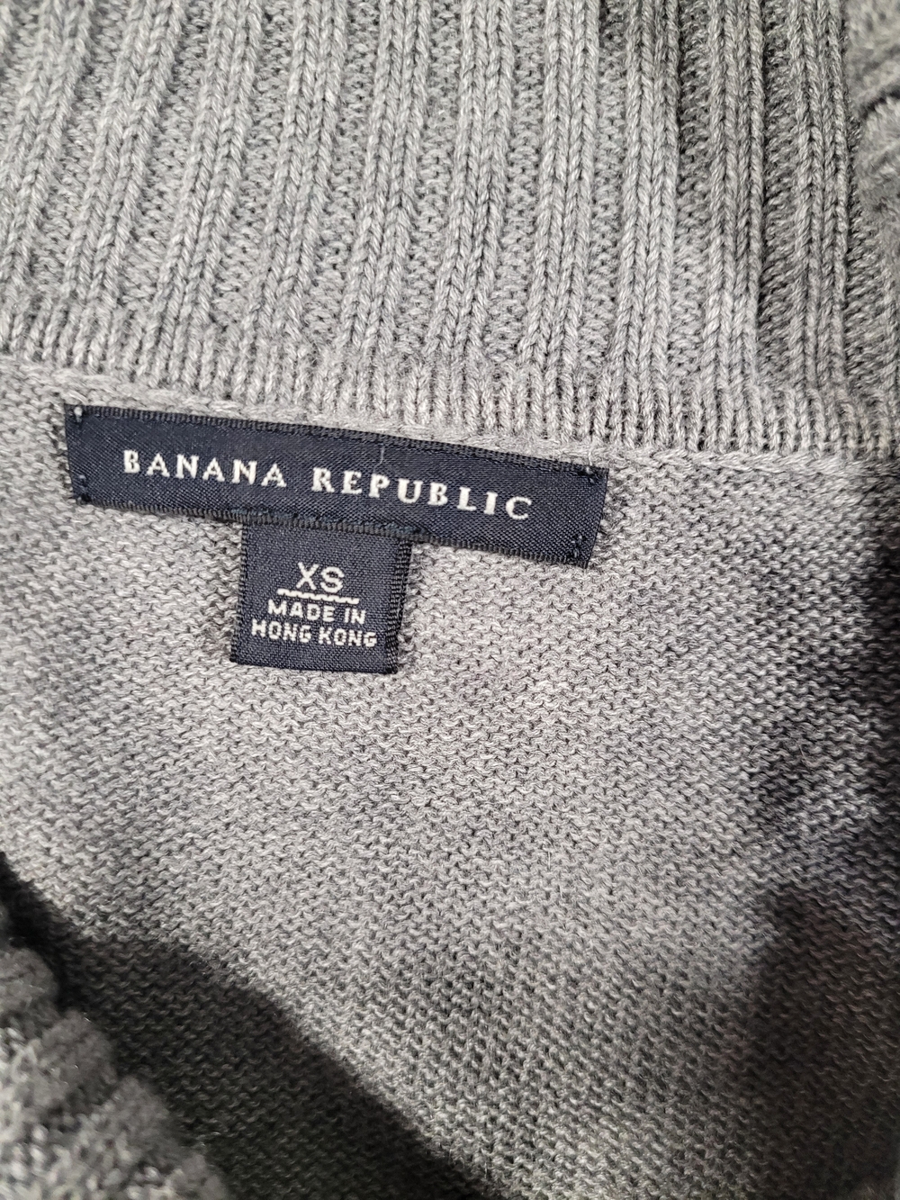Banana Republic Gray Cowl Neck Sweater - Picture 2 of 4